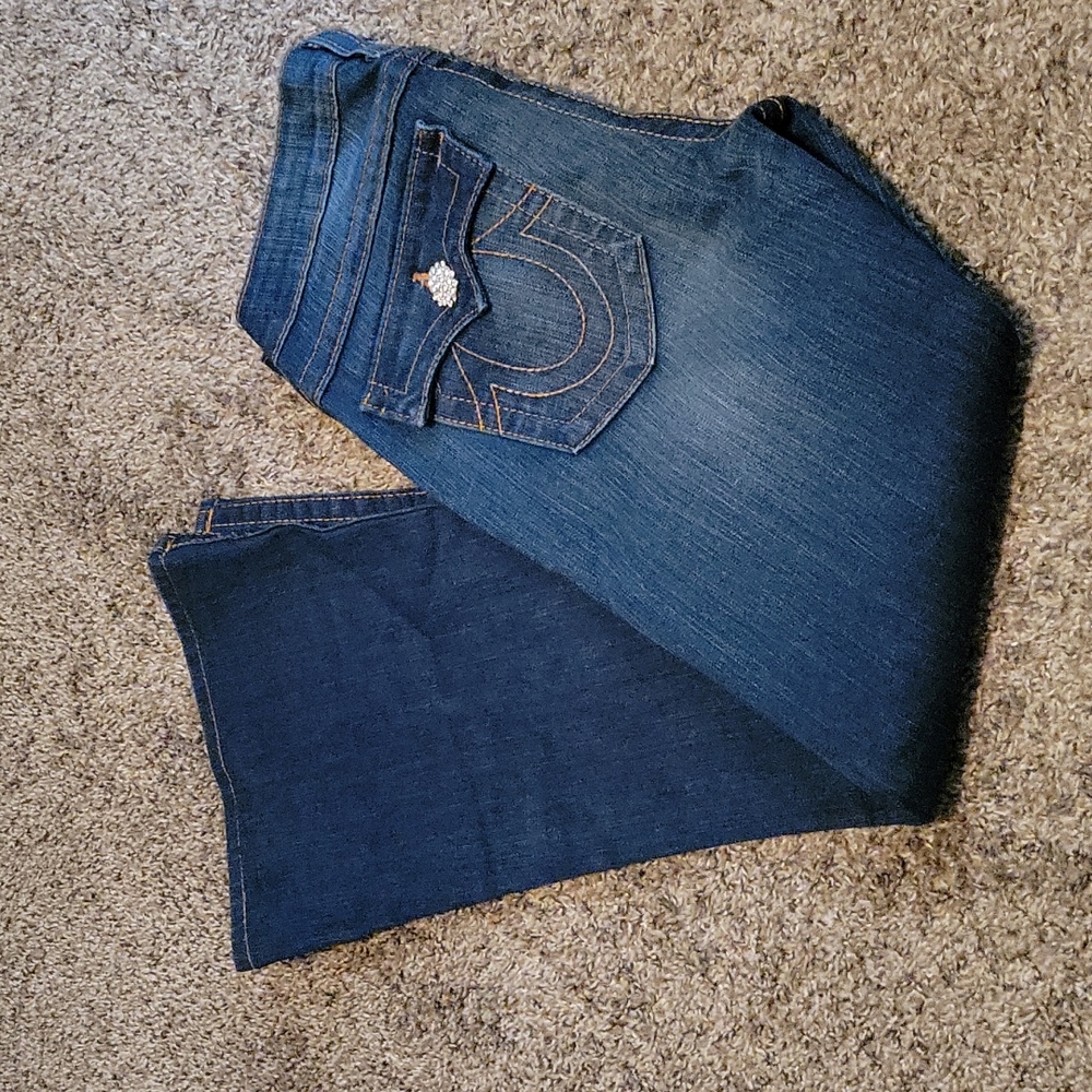 True Religion BOOT CUT Jeans. 14 inch Waist
